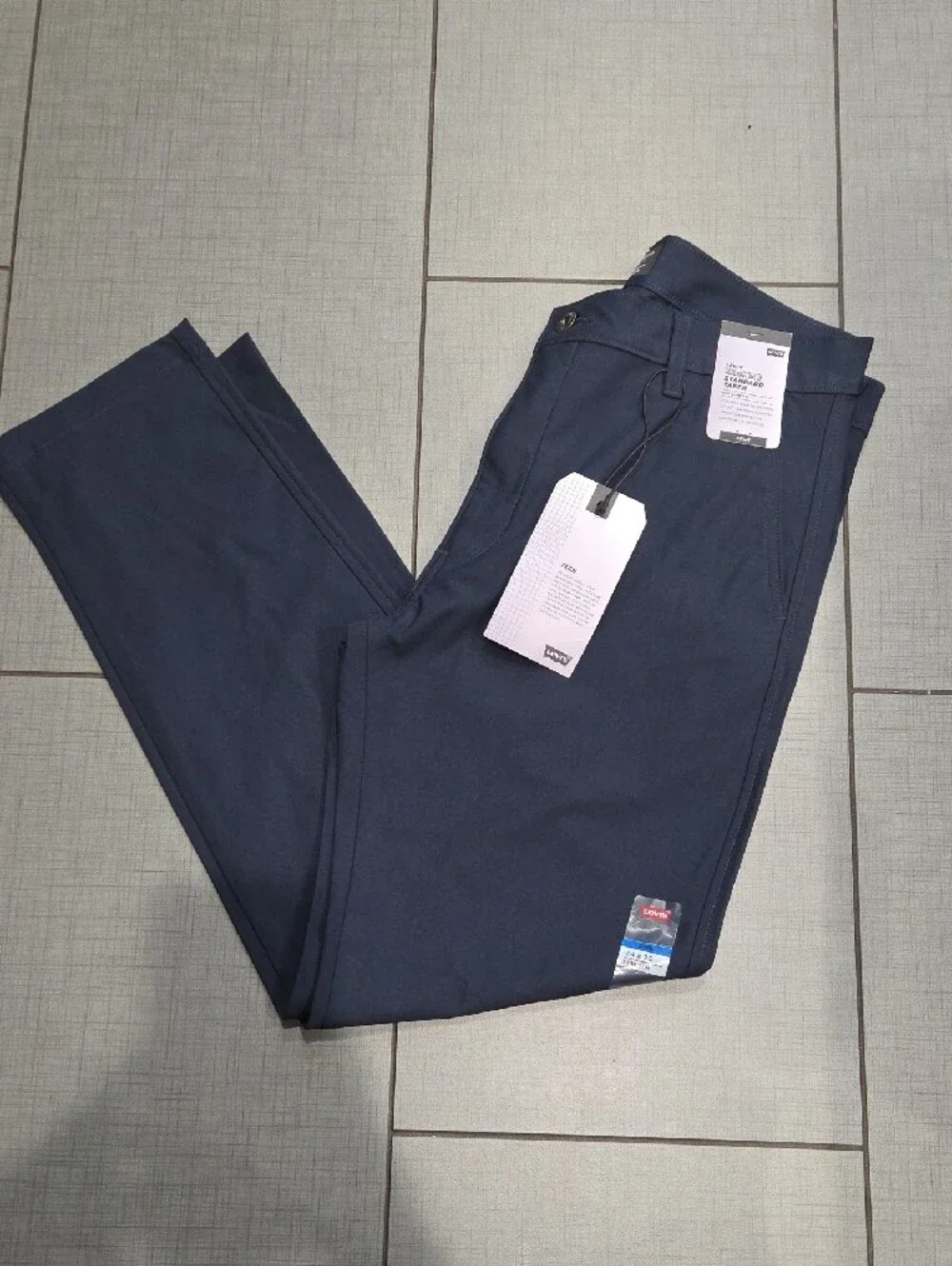 Levi's Tech XX Chino Standard Taper in Navy Blue 34x30